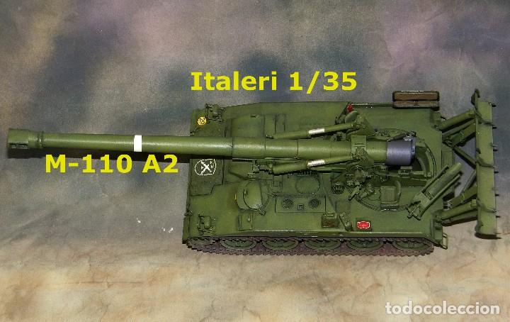 Maquetas: M-110 A2 espa&ntilde;ol, 1/35 Italeri - Foto 5