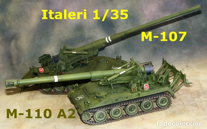 Maquetas: M-110 A2 espa&ntilde;ol, 1/35 Italeri - Foto 6