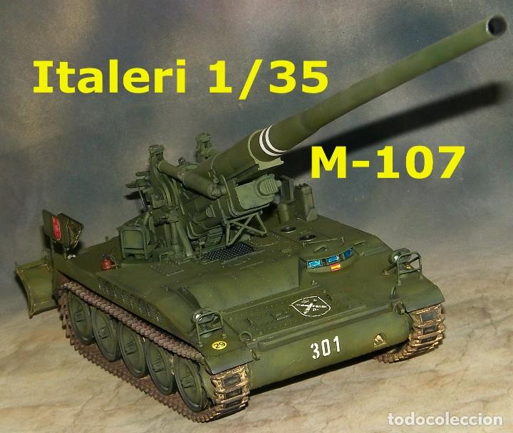 Maquetas: M-107 ATP espa&ntilde;ol, 1/35 Italeri - Foto 1