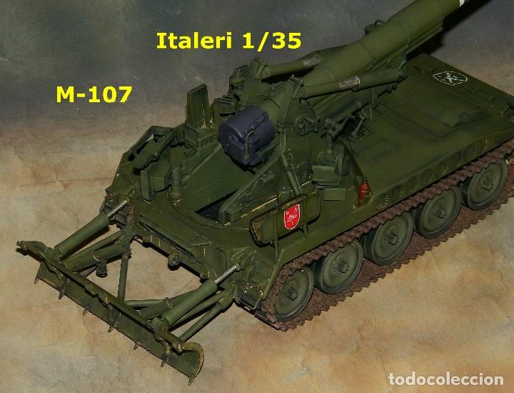Maquetas: M-107 ATP espa&ntilde;ol, 1/35 Italeri - Foto 4