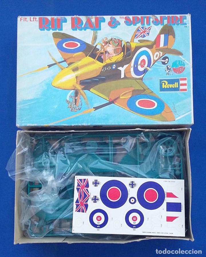Maquetas: RAF SPITFIRE REVELL- CARICATURA - Foto 1