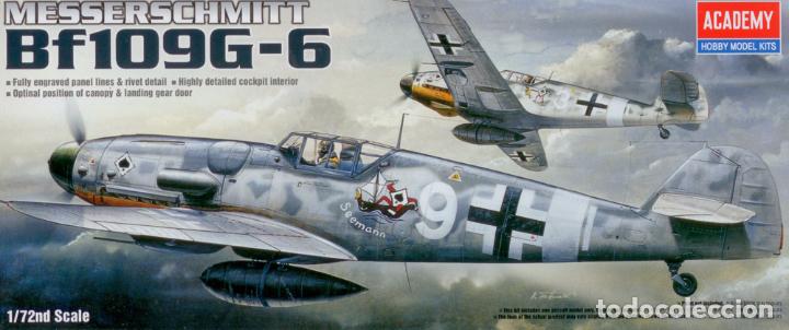 Maquetas: ACADEMY - MESSERSCHMITT BF-109 G6       1670     1/72 - Foto 1