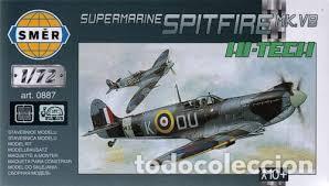 Maquetas: SMER - SUPERMARINE SPITFIRE  MK.VB         0887         1/72 - Foto 1