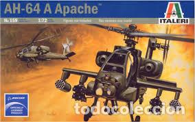Maquetas: ITALERI - AH 64 A APACHE        159       1/72 - Foto 1