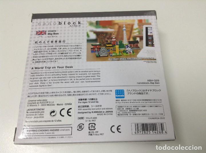 Maquetas: NANO BLOCK . BIG BEN . KAWADA . MICRO-SIZED BUILDING BLOCK - Foto 2