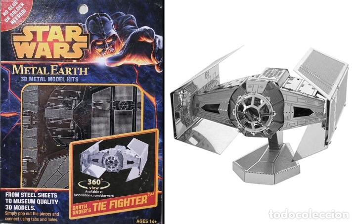 star wars darth vader tie fighter metal earth ( - Buy Other models and  model building kits on todocoleccion