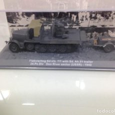 Maquetas: 1/72,TANQUE,PANZER,FLAKVIERLING,SD.KFZ.7-1 WITH SD.AH.51 REMOLQUE,24PZ.DIV.SECTOR RIO DON, URSS 1942. Lote 107882119