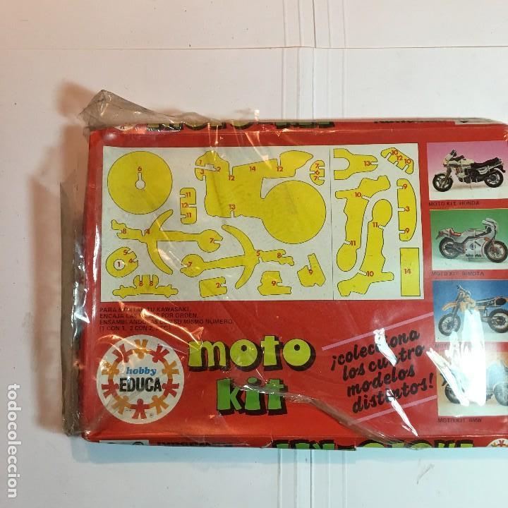 Maquetas: MOTO-KIT KAWASAKI DE EDUCA - Foto 2
