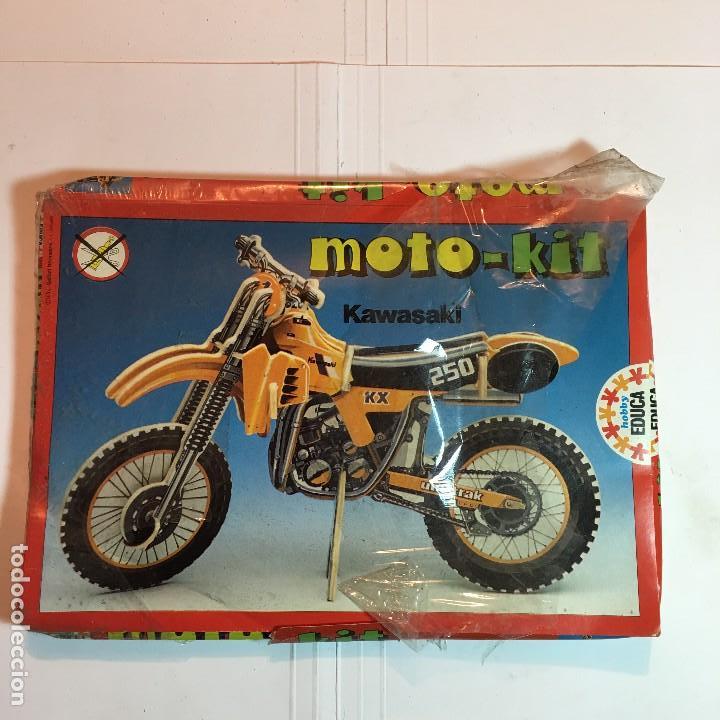 Maquetas: MOTO-KIT KAWASAKI DE EDUCA - Foto 1