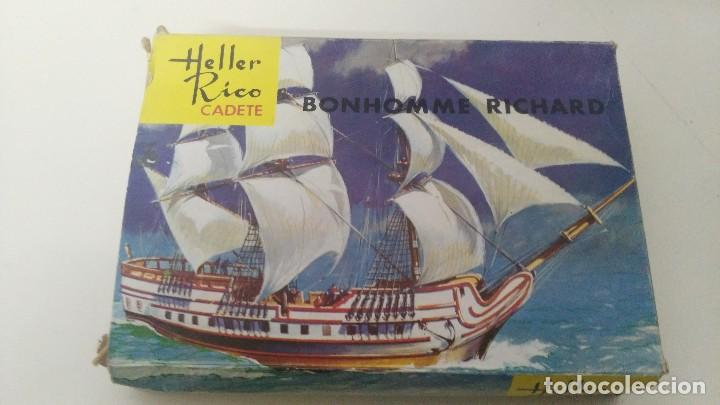 Maquetas: ANTIGUA MAQUETA DE BARCO HELLER CADETE - Foto 1