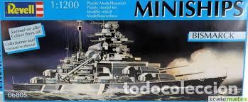 Maquetas: REVELL - MINISHIPS BISMARCK                          06805            1/1200 - Foto 1