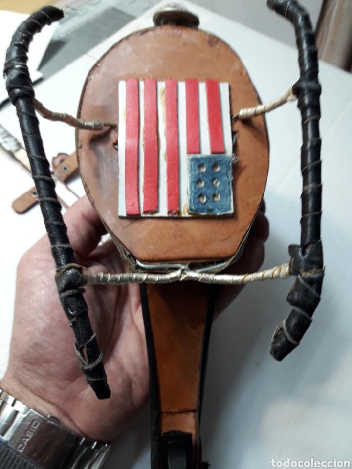 Maquetas: Helic&oacute;ptero de combate hecho en cuero artesanalmente - Foto 5