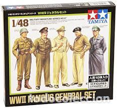 Maquetas: TAMIYA - WWII FAMOUS GENERAL SET 32557 1/48 - Foto 1