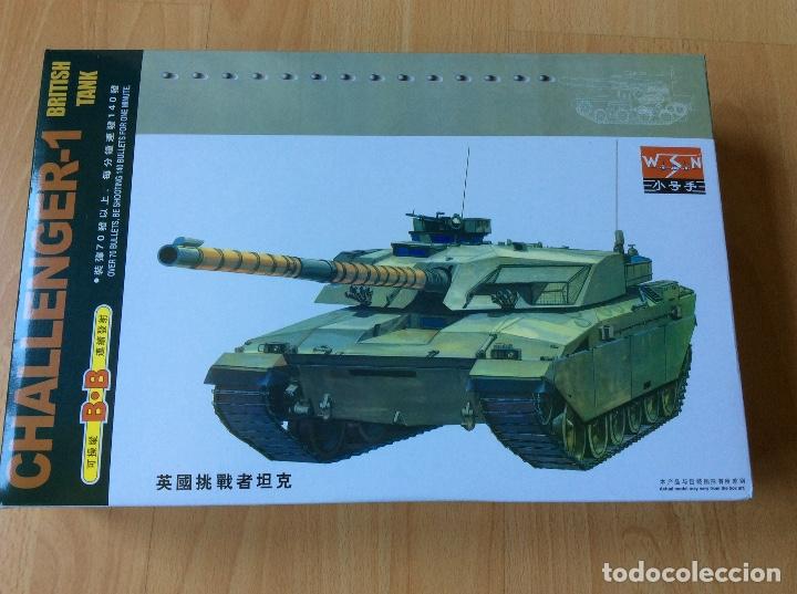 Maquetas: Tanque cable dirigido challeger-1 - Foto 1