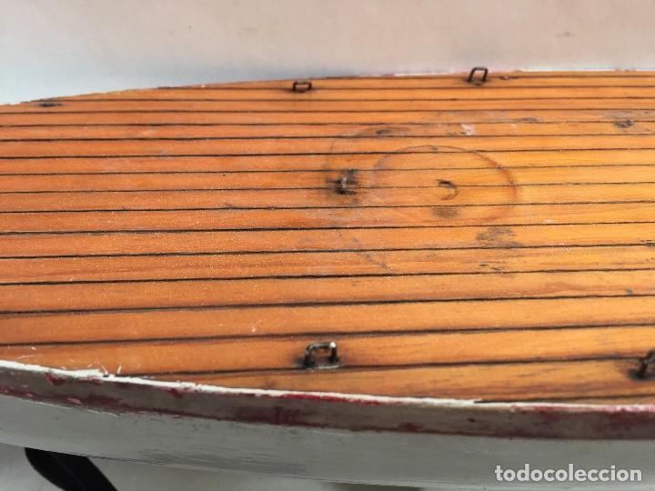 Maquetas: VELERO DE MADERA , 1960, CUBIERTA DE CEBRANO , - Foto 5