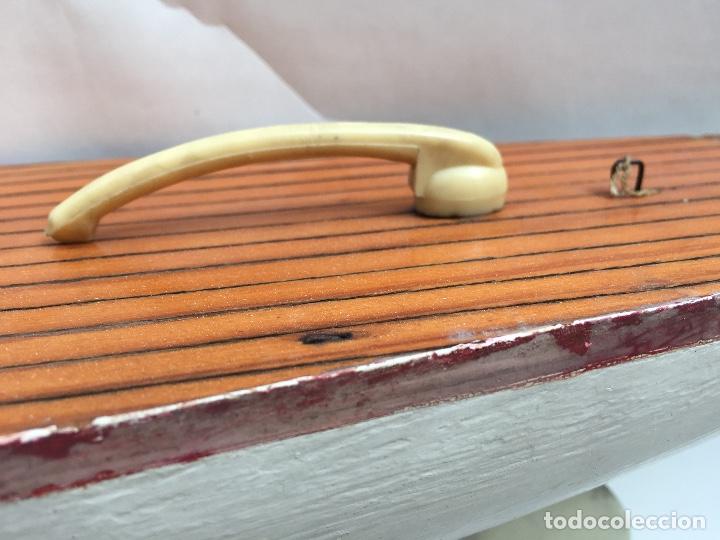Maquetas: VELERO DE MADERA , 1960, CUBIERTA DE CEBRANO , - Foto 7