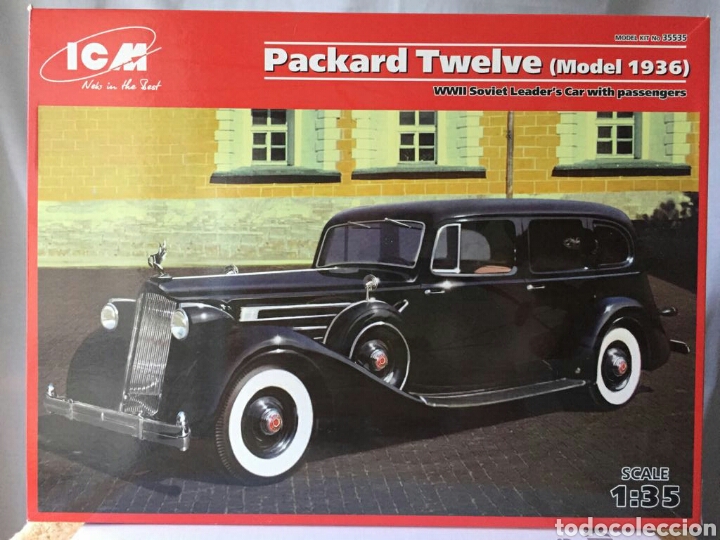 Maquetas: ICM Coche Packard Twelve (1936) 1:35 - Foto 1