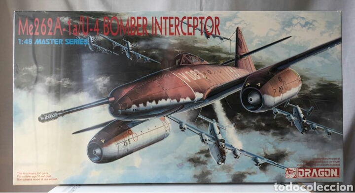 Maquetas: DRAGON Me262A-1a/U-4 Bombardero Interceptor 1:48 - Foto 1