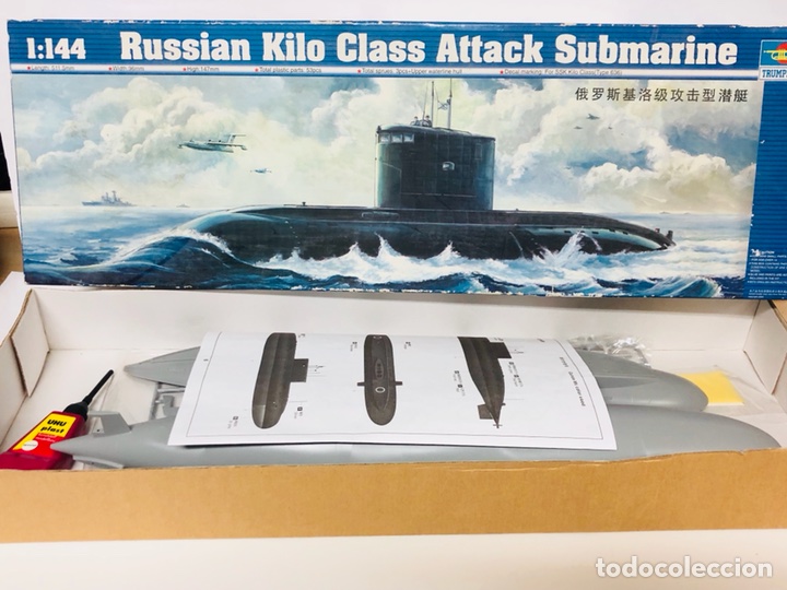 Maquetas: Maqueta TRUMPETER 1 :144 RUSSIAN KILO CLASS ATTACK SUBMARINE Ref. 05903 en caja nuevo - Foto 2