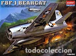 Maquetas: ACADEMY - F8F-1 BEARCAT          2186      1/48 - Foto 1