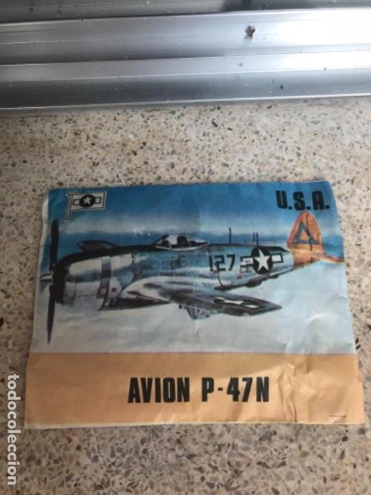 Maquetas: Sobre, Avion P- 47 N. USA - Foto 1