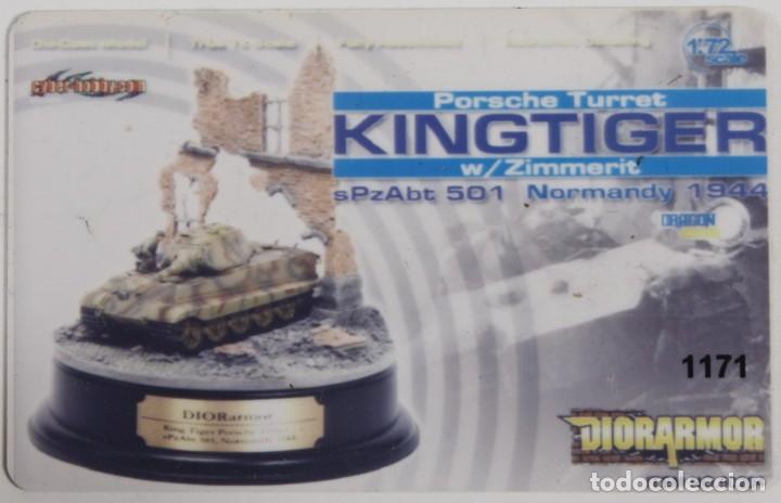 Maquetas: Carnet KingTiger, Porsche versi&oacute;n, 1/72, Drag&oacute;n armor - Foto 1