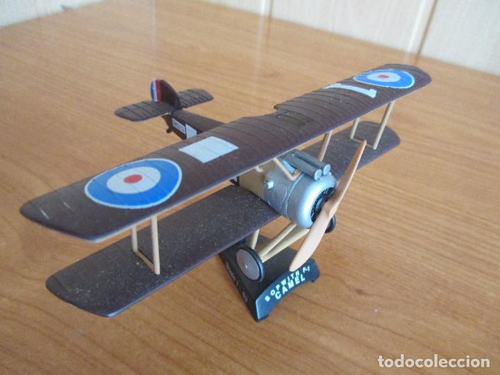 Maquetas: AVIONES EN COMBATE: MODELO EN METAL MODELO SOPWITH CAMEL - Foto 1
