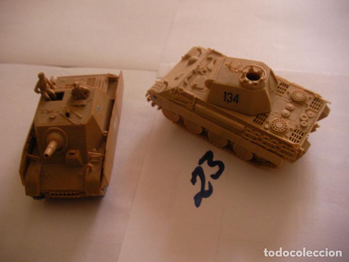 Maquetas: LOTE DE TANQUES DE GUERRA PEQUE&Ntilde;OS +- 4CM - Foto 2