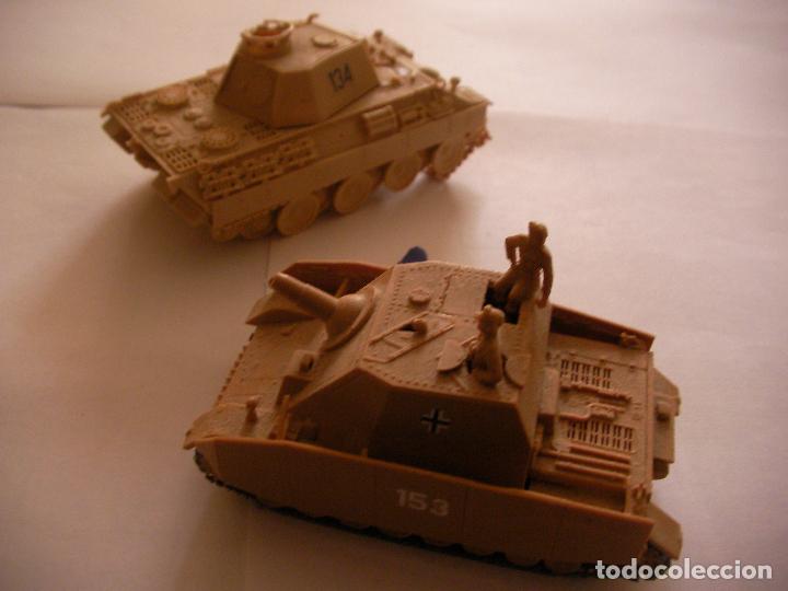 Maquetas: LOTE DE TANQUES DE GUERRA PEQUE&Ntilde;OS +- 4CM - Foto 3
