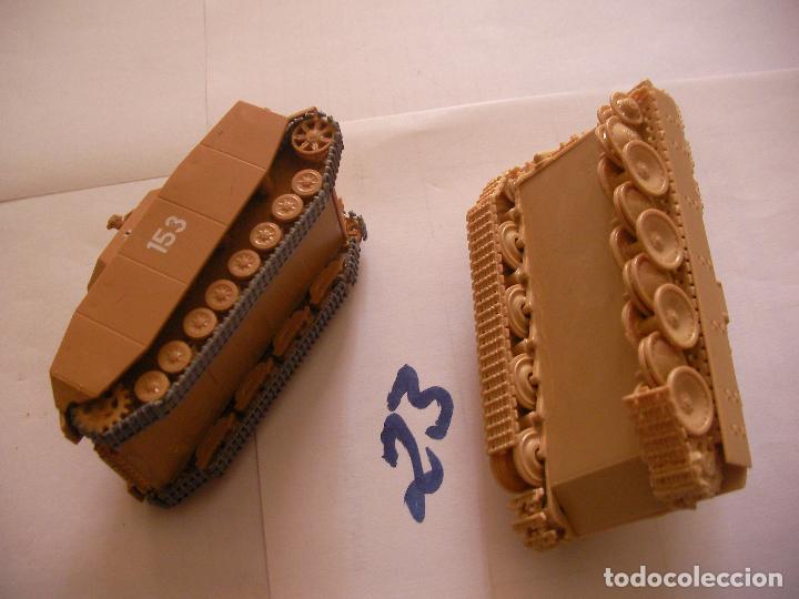 Maquetas: LOTE DE TANQUES DE GUERRA PEQUE&Ntilde;OS +- 4CM - Foto 4
