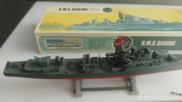 Maquetas: ANTIGUA MAQUETA BARCO  AIRFIX  HMS DARING - Foto 4