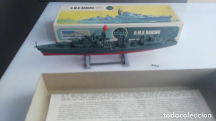 Maquetas: ANTIGUA MAQUETA BARCO  AIRFIX  HMS DARING - Foto 8