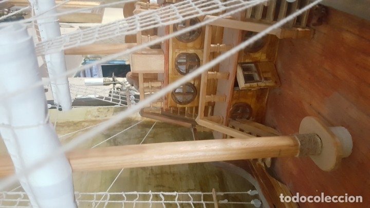 Maquetas: Barco tipo carabela de madera. En muy buen estado. - Foto 11