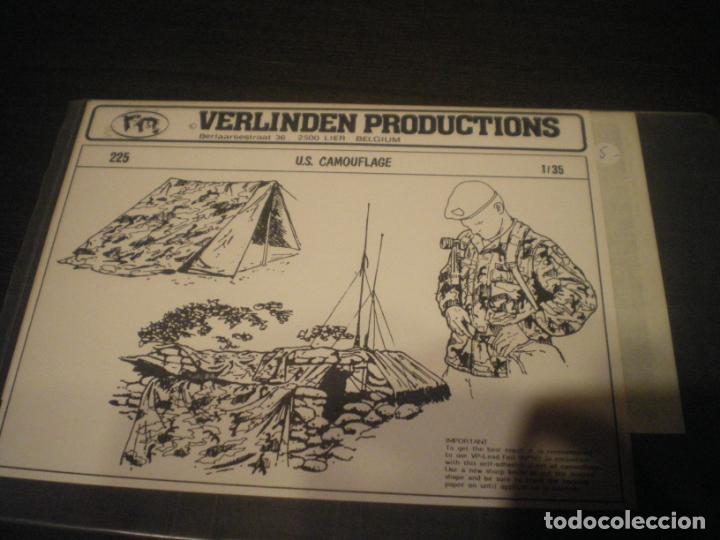 Maquetas: VERLINDEN, 1/35 U.S. CAMOUFLAGE - Foto 1