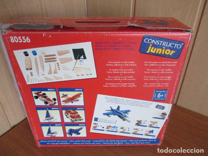 Maquetas: CONSTRUCTO JUNIOR. REF. 80556 , MAQUETA EN MADERA DE AVION (NUEVO SIN USO) - Foto 2