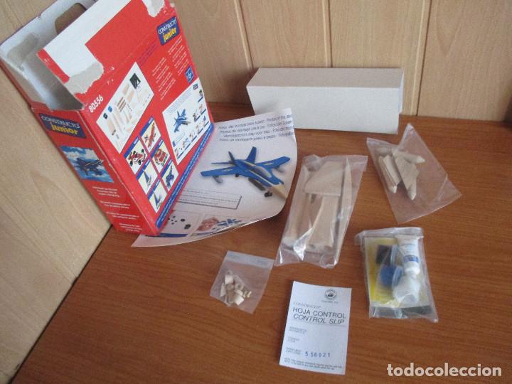 Maquetas: CONSTRUCTO JUNIOR. REF. 80556 , MAQUETA EN MADERA DE AVION (NUEVO SIN USO) - Foto 4