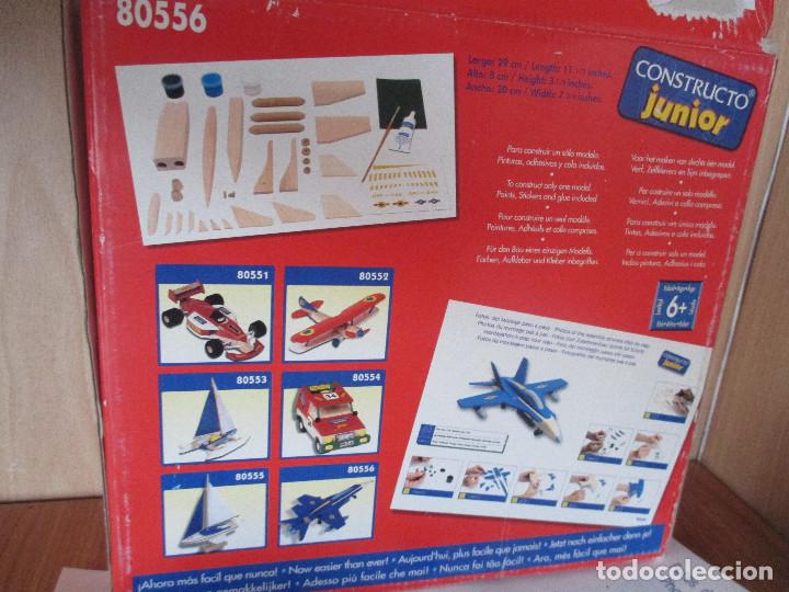 Maquetas: CONSTRUCTO JUNIOR. REF. 80556 , MAQUETA EN MADERA DE AVION (NUEVO SIN USO) - Foto 7