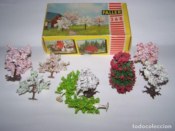 Maquetas: Caja marca Faller n&ordm; 368 con 9 &aacute;rboles. - Foto 2