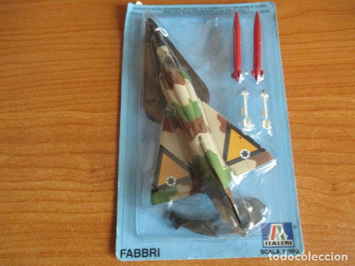 Maquetas: AVIONES: MAQUETA EN METAL ITALERI ESCALA 1/100 : MODELO AVION MIRAGE III CJ
