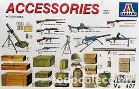 Maquetas: ITALERI - ACCESORIES     1/35      407 - Foto 1