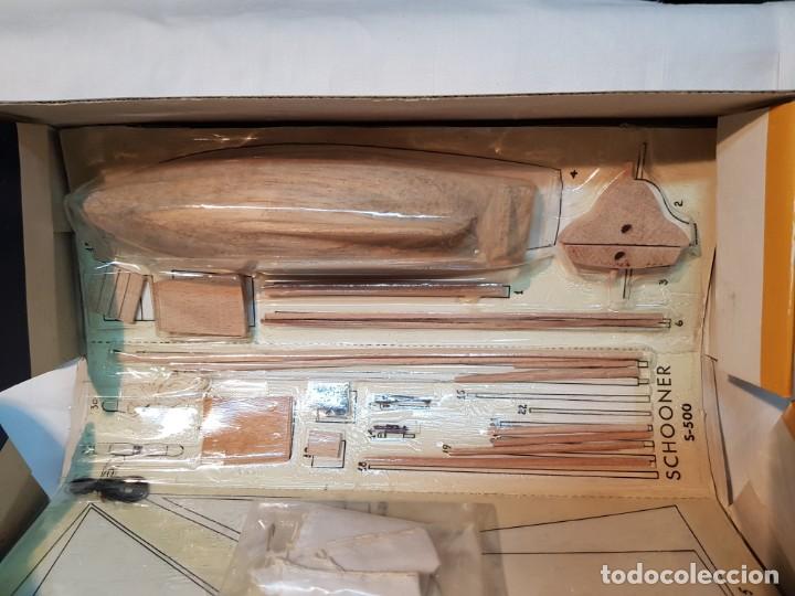 Maquetas: SCOONER S-500 C&Eacute;LEBRE BARCO BACALADERO DE LOS MARES DE TERRANOVA CONSTRUCTO - Foto 3