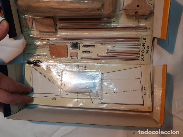 Maquetas: SCOONER S-500 C&Eacute;LEBRE BARCO BACALADERO DE LOS MARES DE TERRANOVA CONSTRUCTO - Foto 5