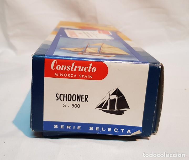 Maquetas: SCOONER S-500 C&Eacute;LEBRE BARCO BACALADERO DE LOS MARES DE TERRANOVA CONSTRUCTO - Foto 8