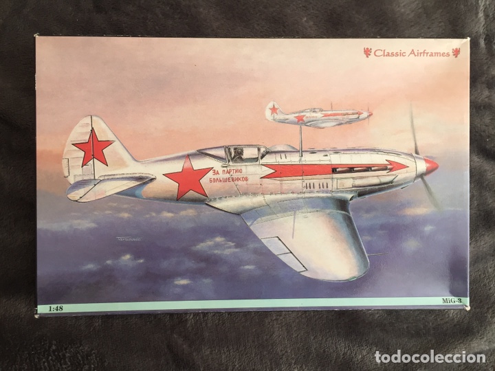 Maquetas: MIG-3 1:48 CLASSIC AIRFRAMES maqueta avi&oacute;n - Foto 1