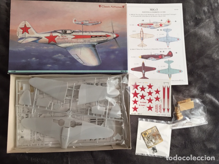 Maquetas: MIG-3 1:48 CLASSIC AIRFRAMES maqueta avi&oacute;n - Foto 2