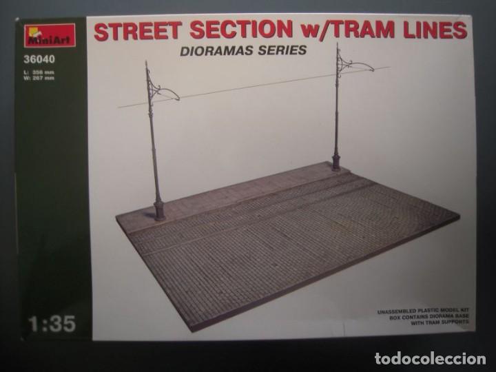 Maquetas: Street section with Tram lines 1/35 MIniArt - Foto 1