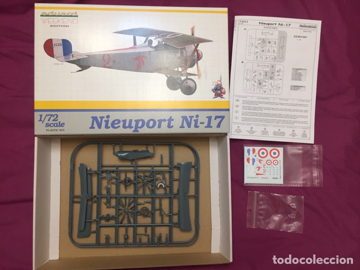 Eduard Plastic Kits 7403 Modellino di Nieuport Ni-17 