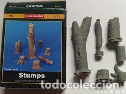 Maquetas: PLUS MODEL - STUMPS     194    1/35 - Foto 1