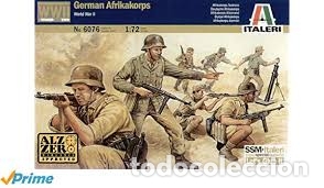 Maquetas: ITALERI - GERMAN AFRIKAKORPS       1/72       6076 - Foto 1