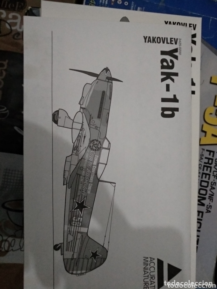 Maquetas: YAKOVLEV YAK-1b 1:48. ACCURATE MINIATURAS - Foto 2